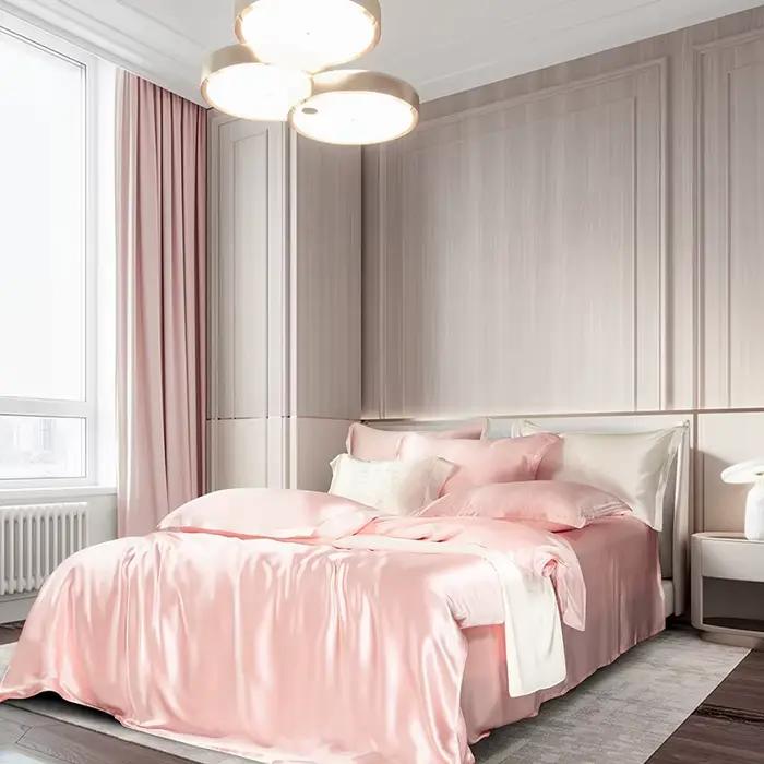 Parure de lit en Satin de luxe
