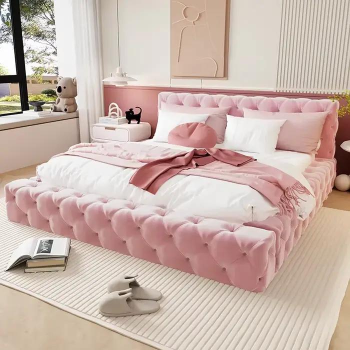 Lit de luxe européen confortable
