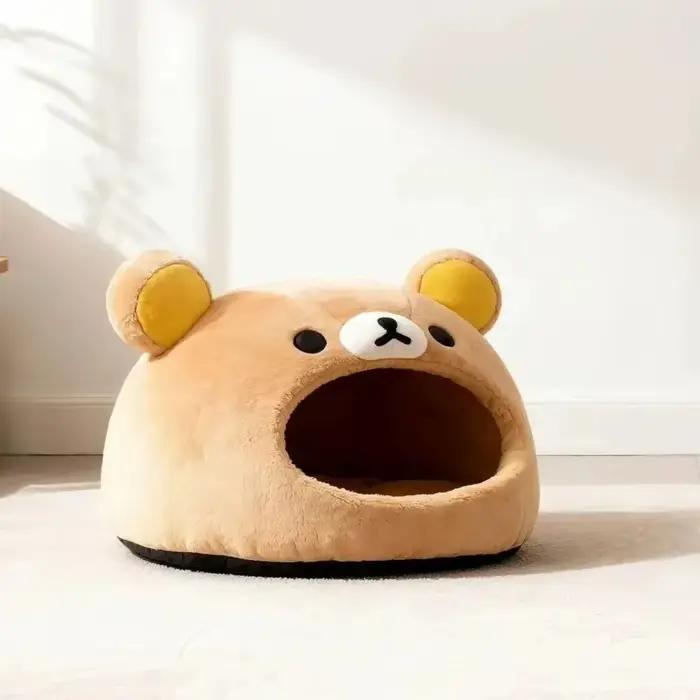 Lit pour animaux de compagnie Kawaii Rilakkuma Bear