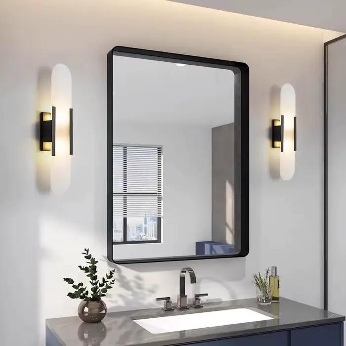 Lampes de chevet en marbre haut de gamme de style nordique moderne, éclairage mural pour salon, décoration élégante de la pièce, éclairage mural LED en marbre pour l'intérieur