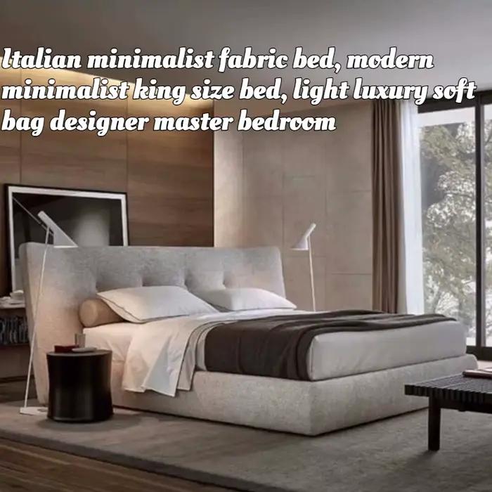 Lit design minimaliste moderne