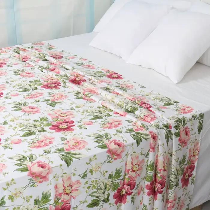 Drap de lit plat personnalisé avec photo et logo imprimé en 3D, 100% polyester, 1 pièce, couverture de lit personnalisée, Twin, Full, King, sans taie d'oreiller