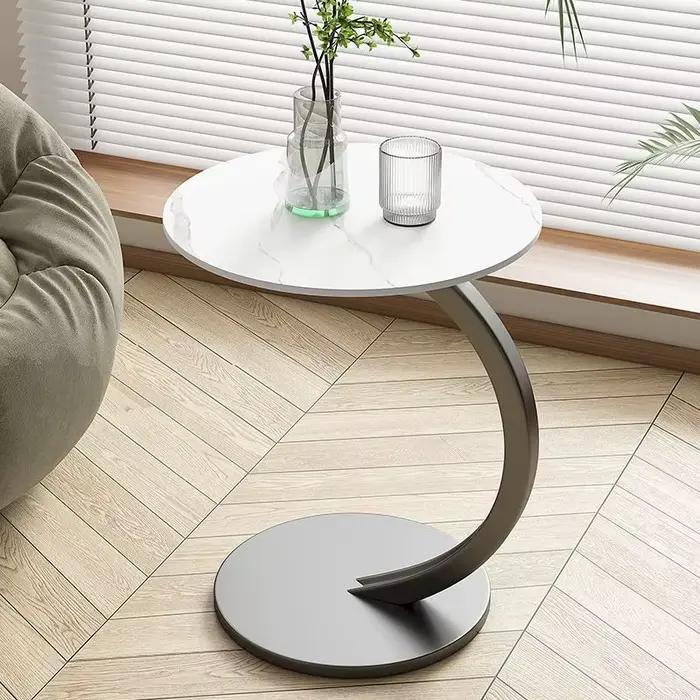 Petite Table d'appoint ronde minimaliste moderne scandinave