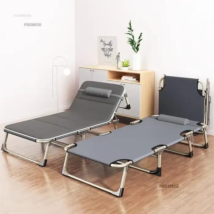 Lit pliant adulte portable