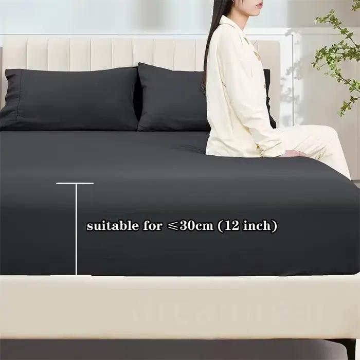 Drap-housse 100% coton avec bande élastique