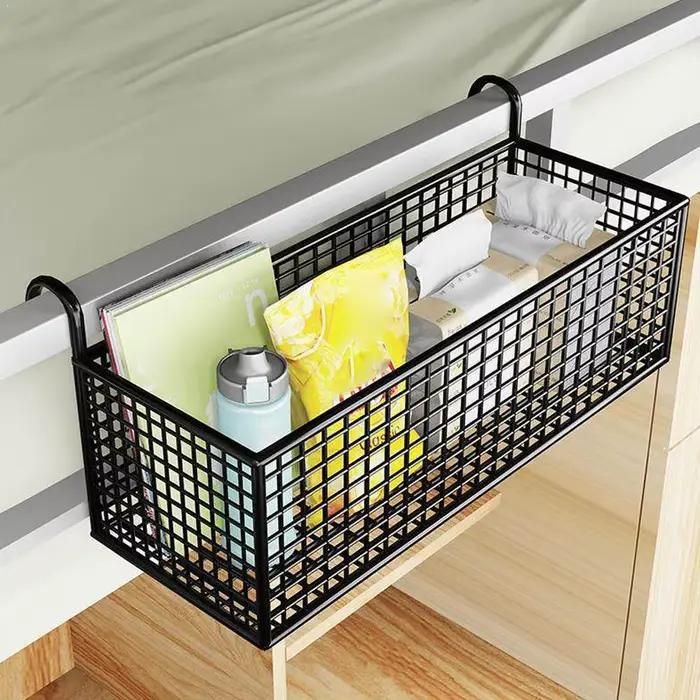 Panier de rangement suspendu pour lit