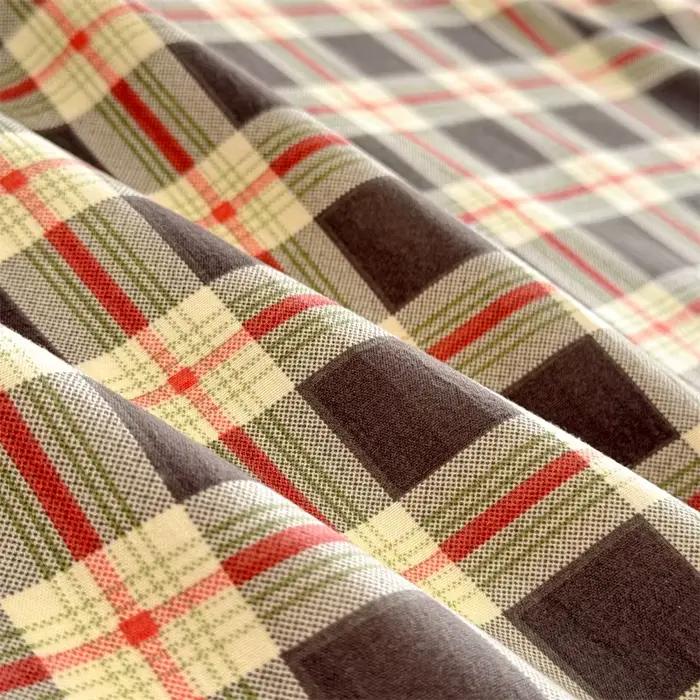 Drap de lit imprimé pour lits doubles