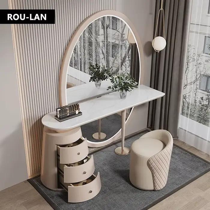 Coiffeuse de luxe légère pour chambre à coucher