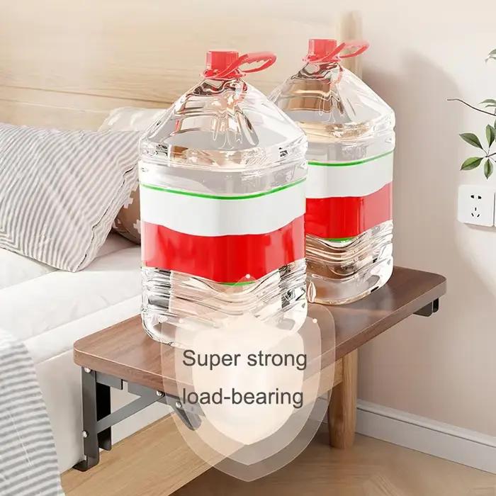 Table de chevet pliable avec rangement