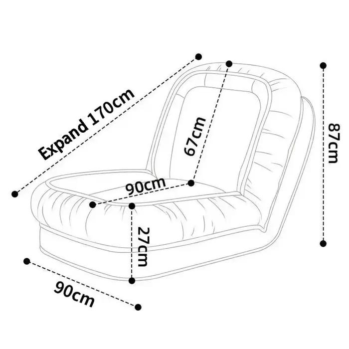 Canapé-lit relaxant pour adultes