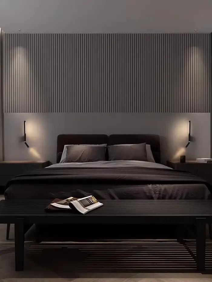 Applique de chevet rotative à 330 degrés
