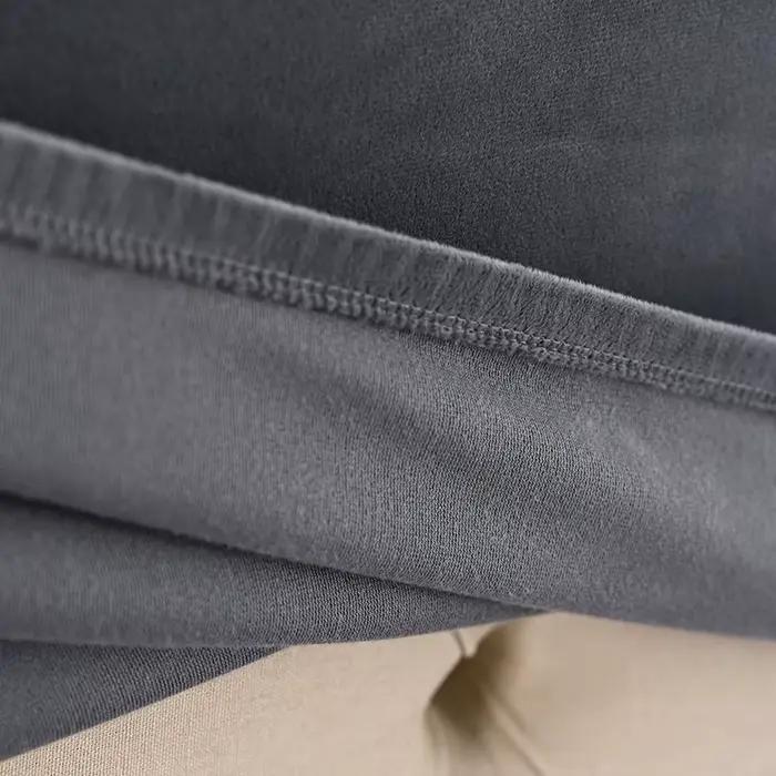 Housse de tête de lit élastique en velours