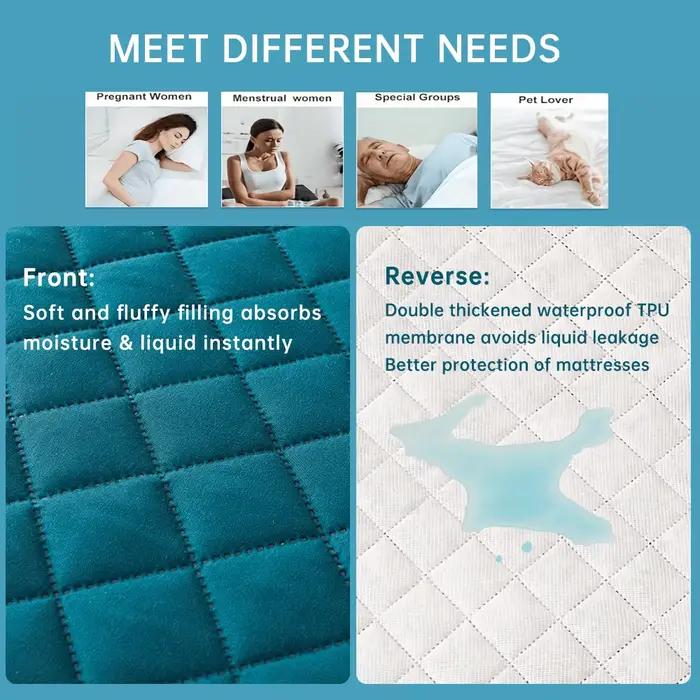 Housse de matelas épaisse en tissu Air 3D
