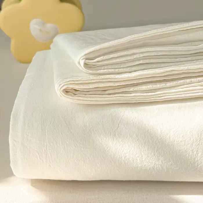 Drap de Lit en Coton Lavé 100% Biologique