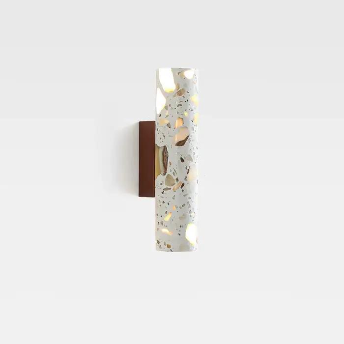 Lampe murale LED en pierre translucide de style médiéval pour chambre à coucher, lampe de chevet, éclairage mural de fond pour salon, lampe murale de couloir