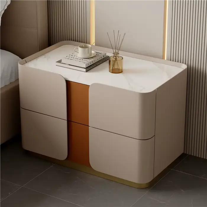 Avec tiroirs Tables De chevet modernes rangement Design Simple Premium Table
