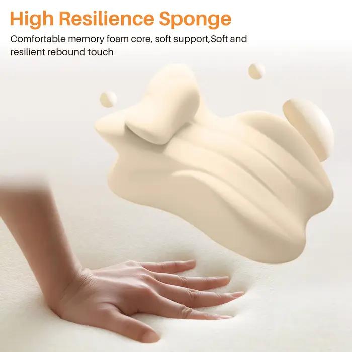 Oreiller ergonomique en mousse à mémoire de forme