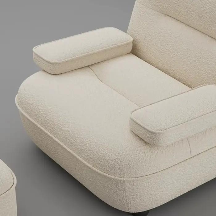 Fauteuil nordique de luxe avec support lombaire