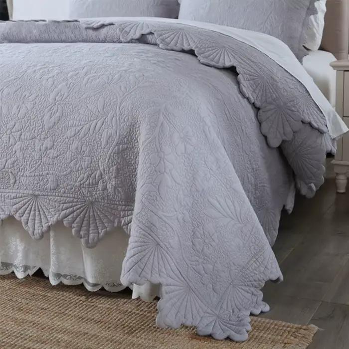 Couvre-lit en coton matelassé