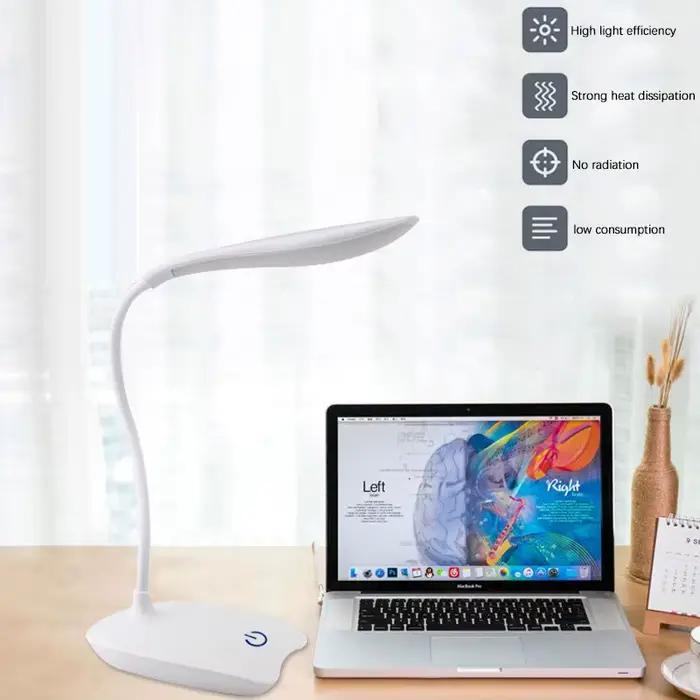 Lampe de bureau LED aste par USB
