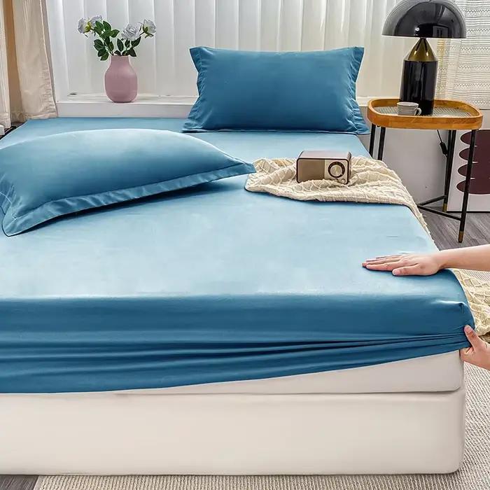 Draps de lit double pour couple