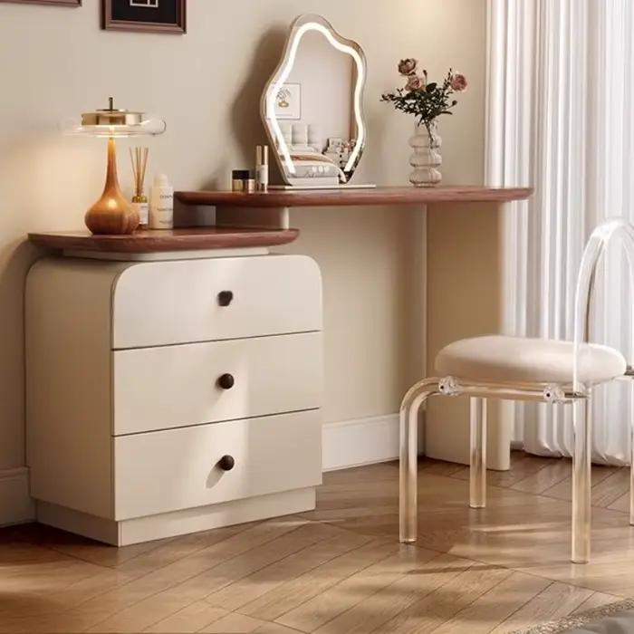 Coiffeuse Vintage en bois pour filles