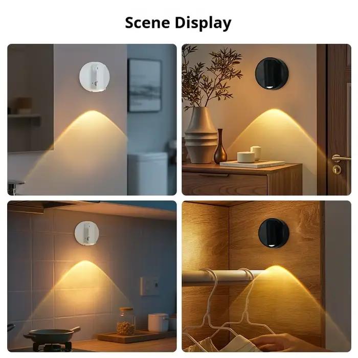 Lampe murale LED de chevet tactile sans fil pour intérieur