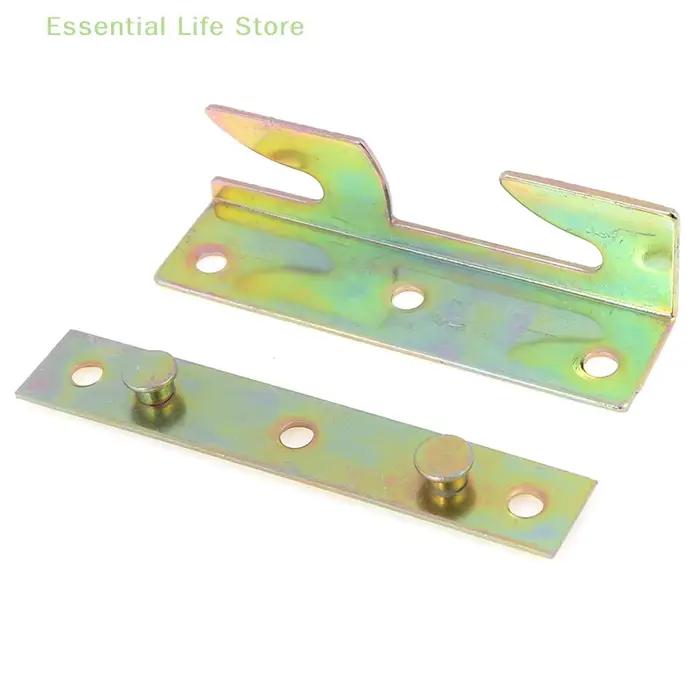 Support de Rail de Lit en Bois pour Meubles