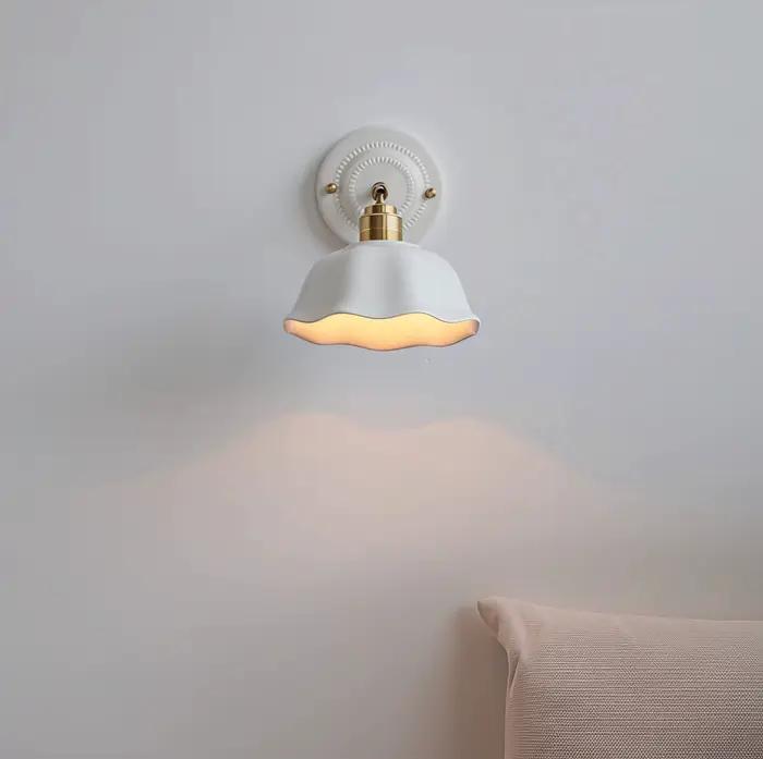 Applique murale LED en céramique moderne