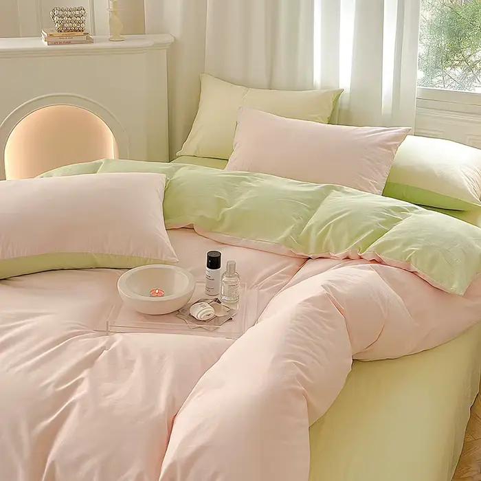 Parure de lit haut de gamme 100 % coton