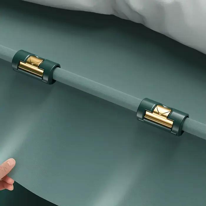 Attache-draps, un clip fixe pour draps qui empêche le glissement et la chute