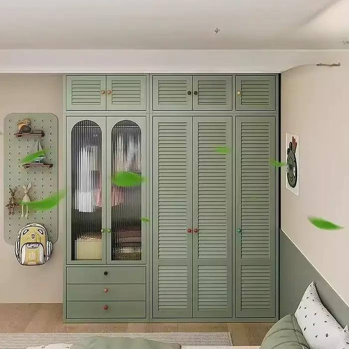 Armoire d'appartement esthétique en métal