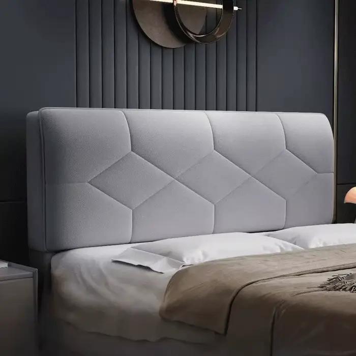 Housse de tête de lit en forme de diamant souple