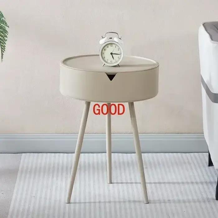 Table de chevet moderne et simple pour chambre à coucher
