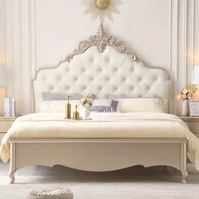 Lit double multifonctionnel de luxe moderne Letto Matrimoniale