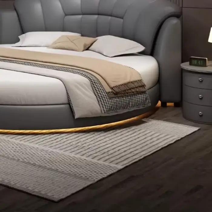 Tête de lit de luxe 200x200cm, style hôtelier français, pour lits jumeaux et doubles, Cadres de lit, Camarotes pour chambre à coucher, Accessoires pour la maison