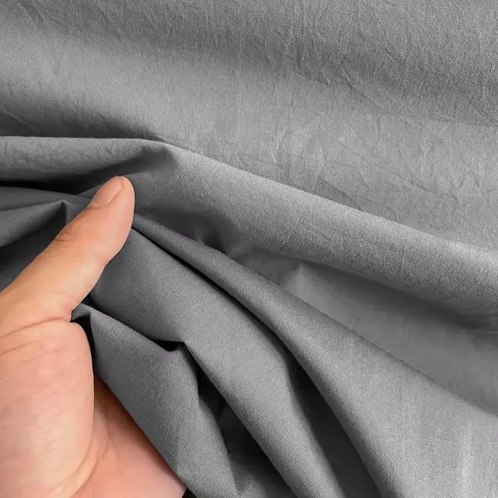 Drap plat de lit 100% coton pour lit Double