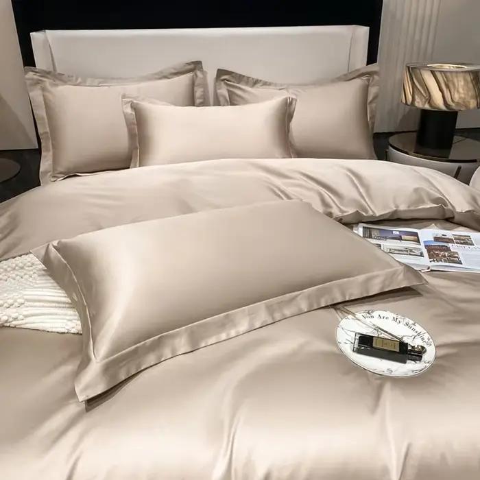 Housse de couette en coton à longues fibres 200S