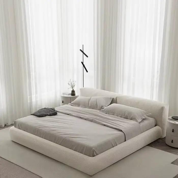 Tête de lit de luxe, ensemble de lit mignon