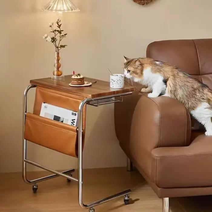 Table de chevet canapé-table salon chambre chaise paresseuse bureau ordinateur portable