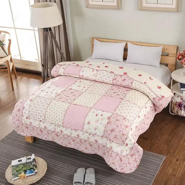 Couette en coton à fleurs