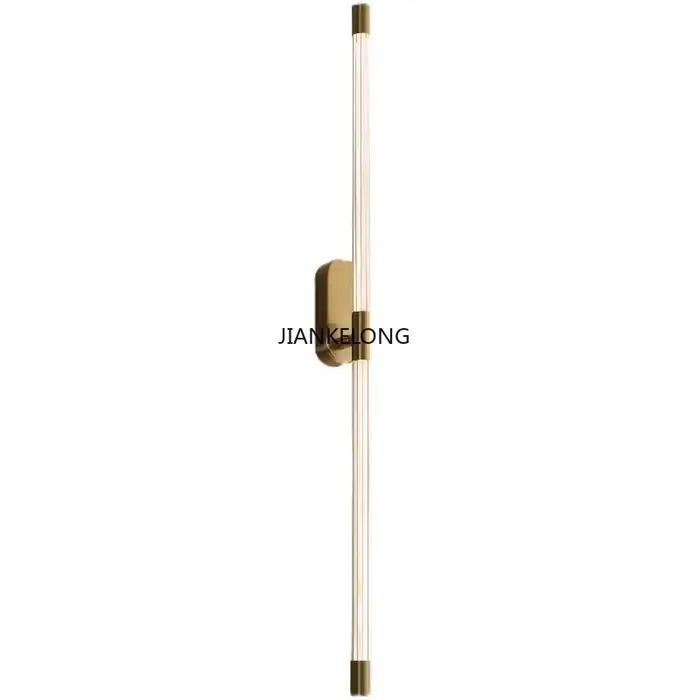 Lampe murale de chevet minimaliste longue pour chambre à coucher