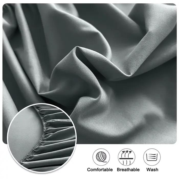 Drap-housse 90/120/150/180x200 avec bande élastique