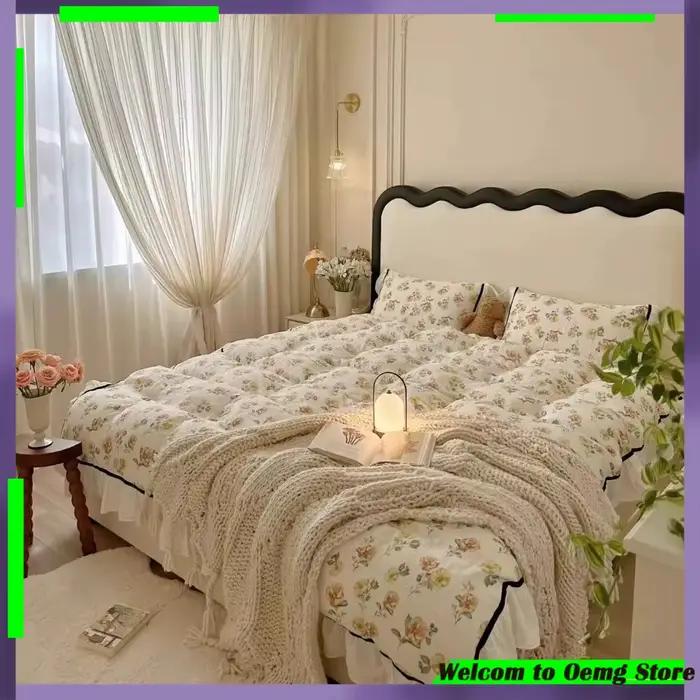 Lit Double de luxe nordique moderne