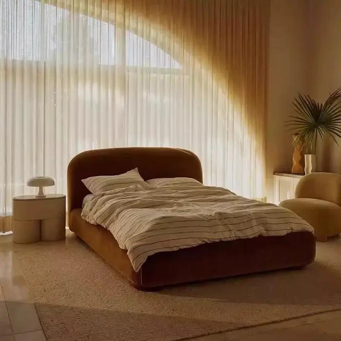 Lit nordique moderne Unique Queen Size plancher plate-forme lits espace de rangement Recamaras matrimoniales Completas Muebles meubles