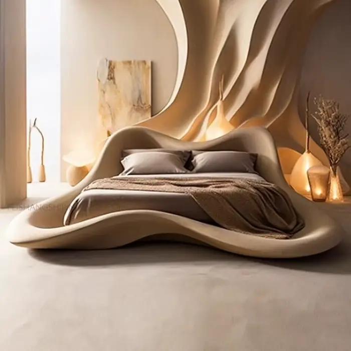Tête de lit de rangement de luxe