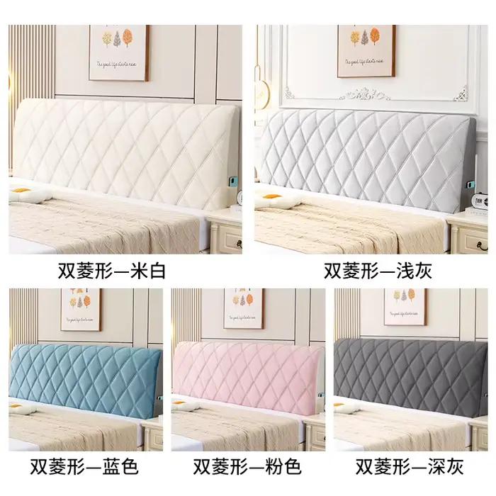 Housse de tête de lit universelle en coton doux