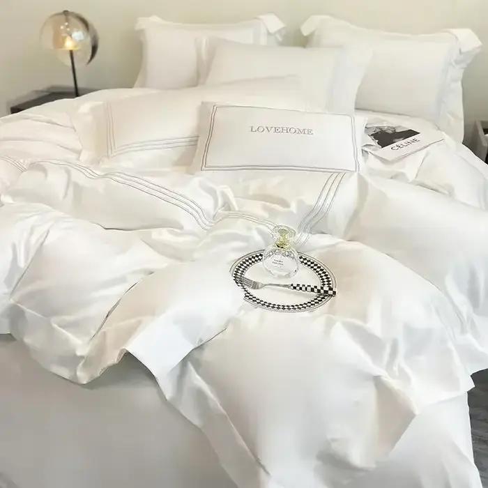 Parure de lit 100% coton haut de gamme