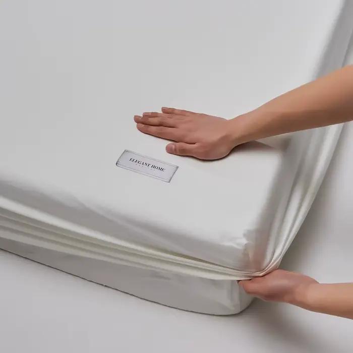 Drap-housse de luxe en coton égyptien 100% coton