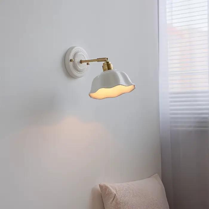 Applique murale LED en céramique moderne